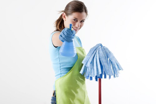 Customer complaint being logged for carpet cleaning service