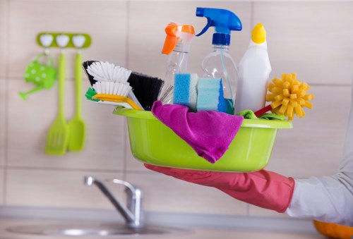 Detailed bathroom cleaning during a move out clean in SW17