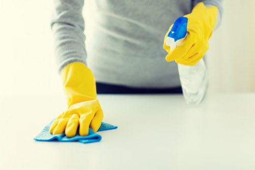 Floor cleaning service for a local business in SW17