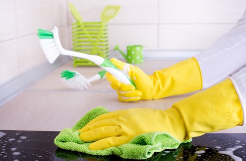 Professional cleaning of shopfront and commercial windows in SW17