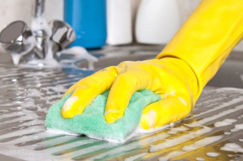 Local SW17 cleaning team preparing a property for a one-off clean