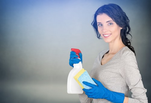Service manager assessing carpet cleaning complaint records