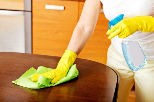 Carpet cleaning process and stain treatment in SW17